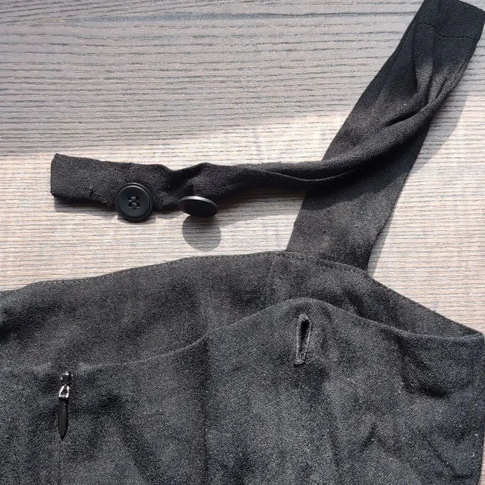 Reformation Black Wide Leg Jumpsuit Romper Xs - Picture 5 of 11